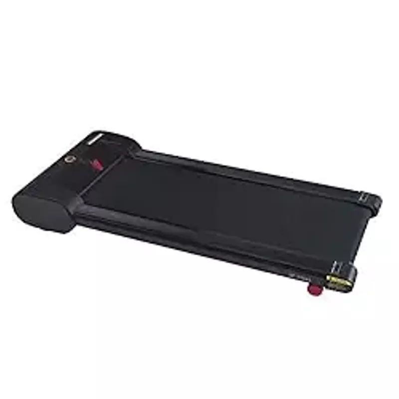Sunny Health & Fitness Slim Under Desk Walking Running Treadpad with Remote Control, Improved Safety, Energy-Efficient Design, and Optional SunnyFit® App Enhanced Bluetooth Connectivity