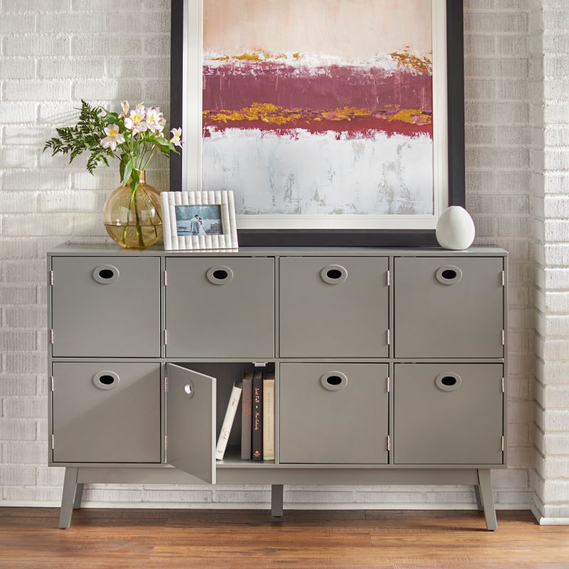 Simple Living Extra Large Jamie Cabinet - Charcoal Grey