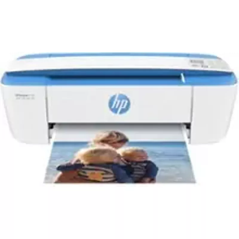 HP - DeskJet 3755 Wireless All-in-One Instant Ink Ready Inkjet Printer - Blue