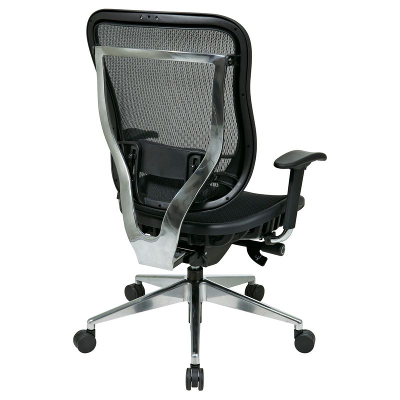 Office Star Products Space 818A Series Executive Chair - 818A Series Exec High Mesh Back, Seat
