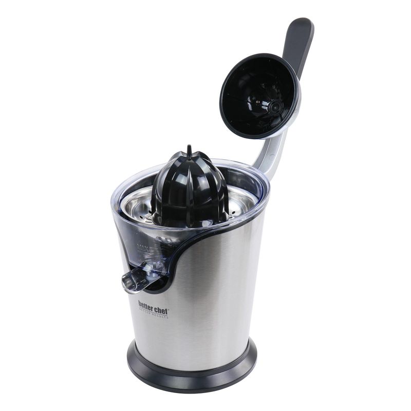 Better Chef Stainless Steel Electric Juice Press - Silver