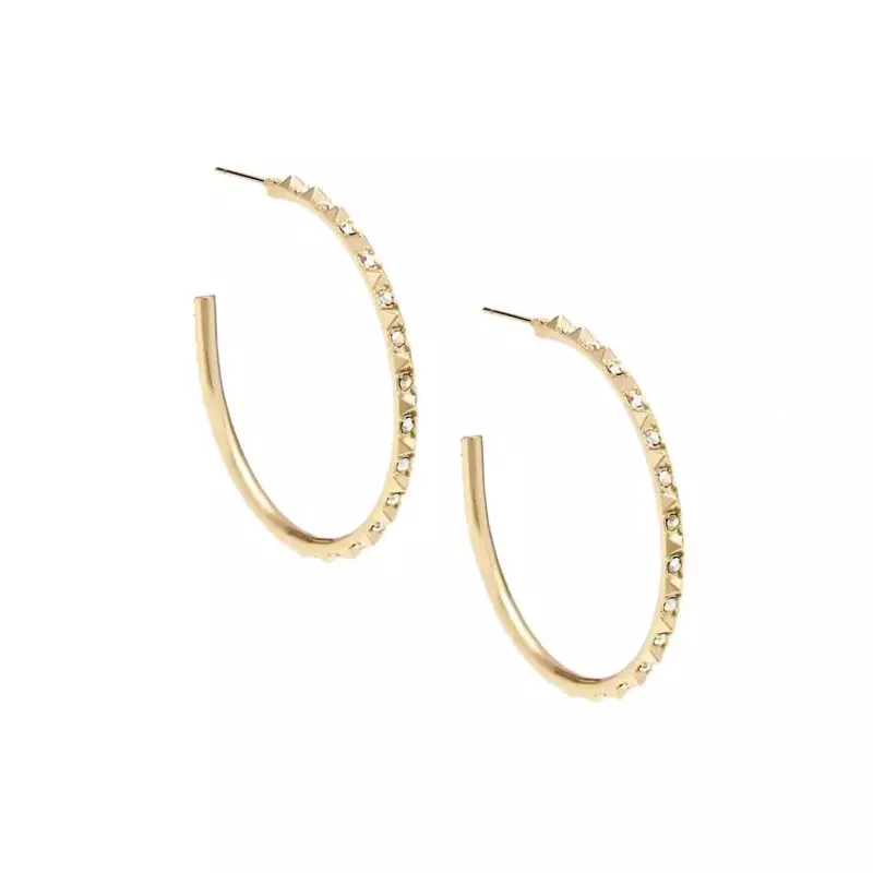 Kendra Scott Veronica Gold Earring (Gold/Iridescent Crystal)