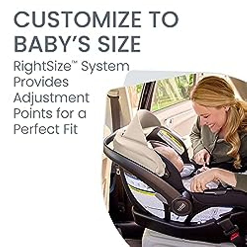 Britax Willow Brook S+ Baby Travel System, Infant Car Seat and Stroller Combo with Alpine Base, ClickTight Technology, SafeWash Insert...