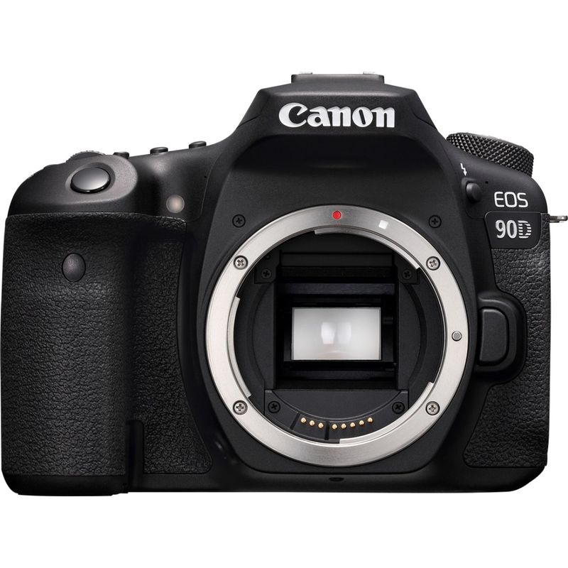 Front Zoom. Canon - EOS 90D DSLR Camera (Body Only) - Black