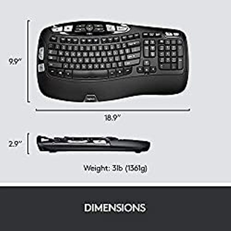 Logitech MK570 - keyboard and mouse set