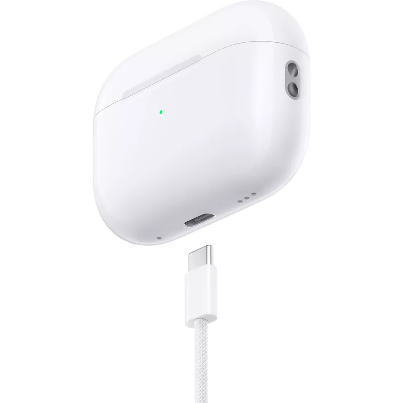 Apple - AirPods Pro (2nd generation) with MagSafe Case (USBC) - White