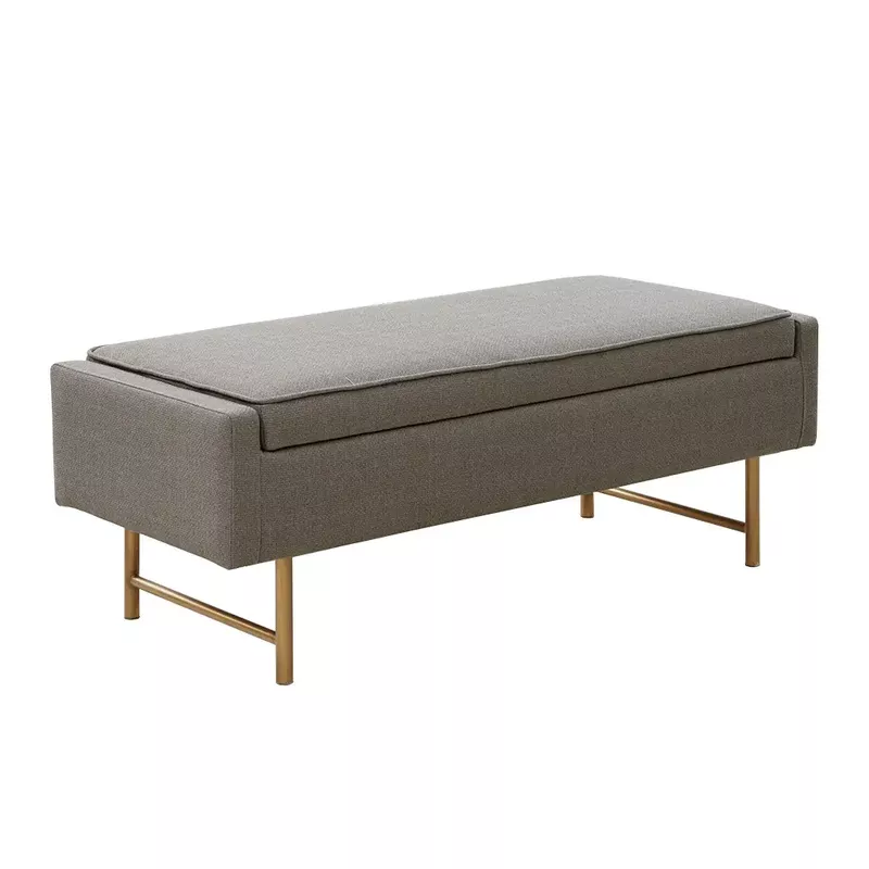 Trixie Grey Accent Bench