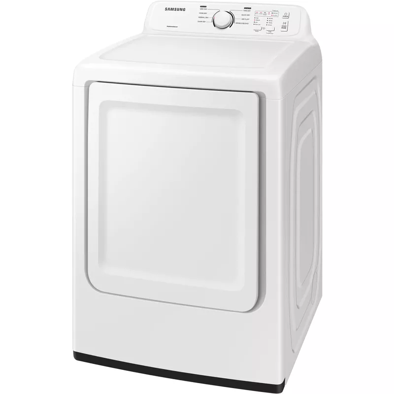 Samsung 7.2-Cu. Ft. Electric Dryer with Sensor Dry and 8 Drying Cycles, White