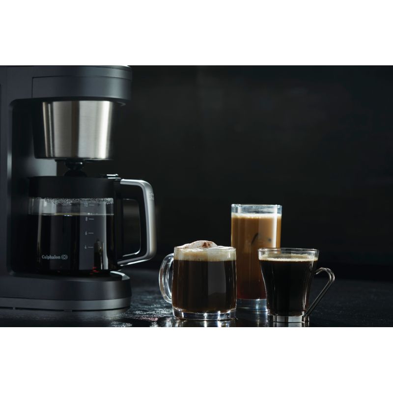 Alt View Zoom 12. Calphalon - Special Brew 10-Cup Coffee Maker - Dark Stainless Steel