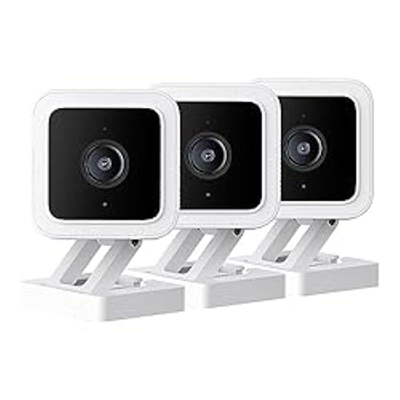 Wyze Cam v3 with Color Night Vision, Wired 1080p HD Indoor/Outdoor Security Camera, 2-Way Audio, Works with Alexa, Google Assistant, and...
