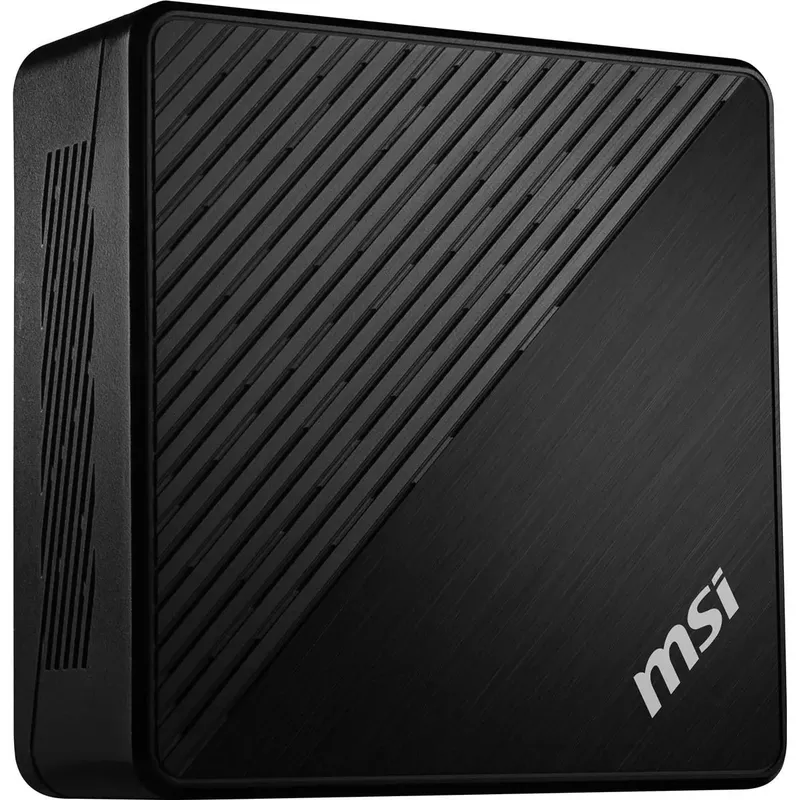 MSI Cubi 5 10M-692US Mini Desktop Computer, Intel Core i3-10110U 2.1GHz, 8GB RAM, 256GB SSD, Windows 11 Home, Black