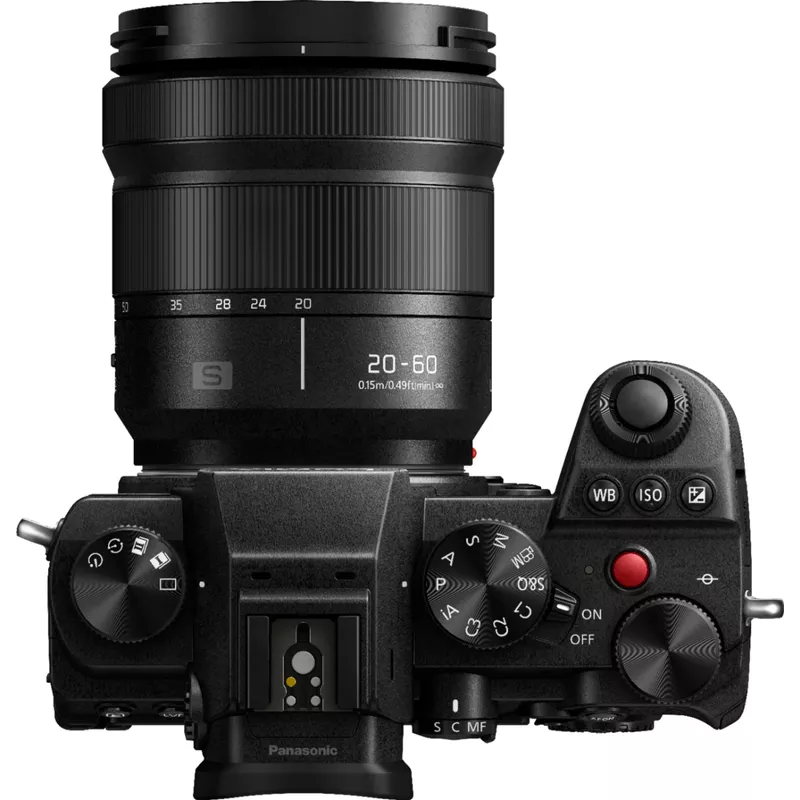Panasonic - LUMIX S5 Mirrorless Camera Body with 20-60mm F3.5-5.6 Lens - DC-S5KK - Black