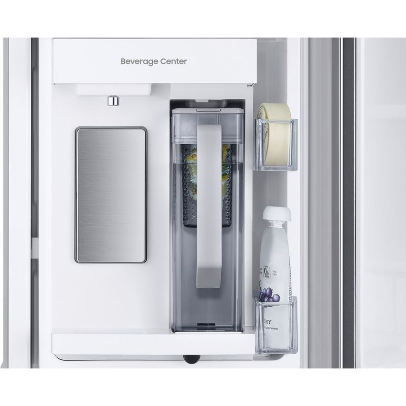 Alt View Zoom 4. Samsung - 25 cu. ft. 33" 3-Door French Door Refrigerator - Stainless steel