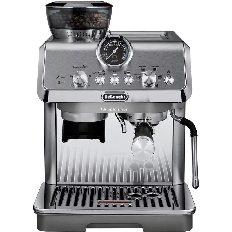 De'Longhi - La Specialista Arte Evo Espresso Machine with Cold Brew - Stainless Steel