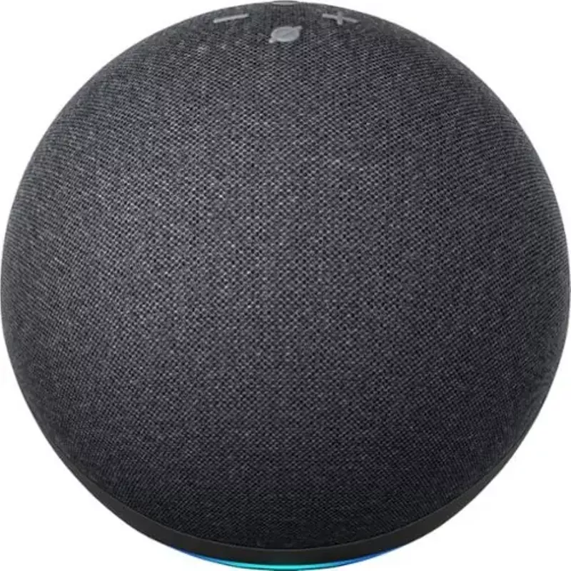 Amazon - Echo (4th Gen) With premium sound, smart home hub, and Alexa - Charcoal