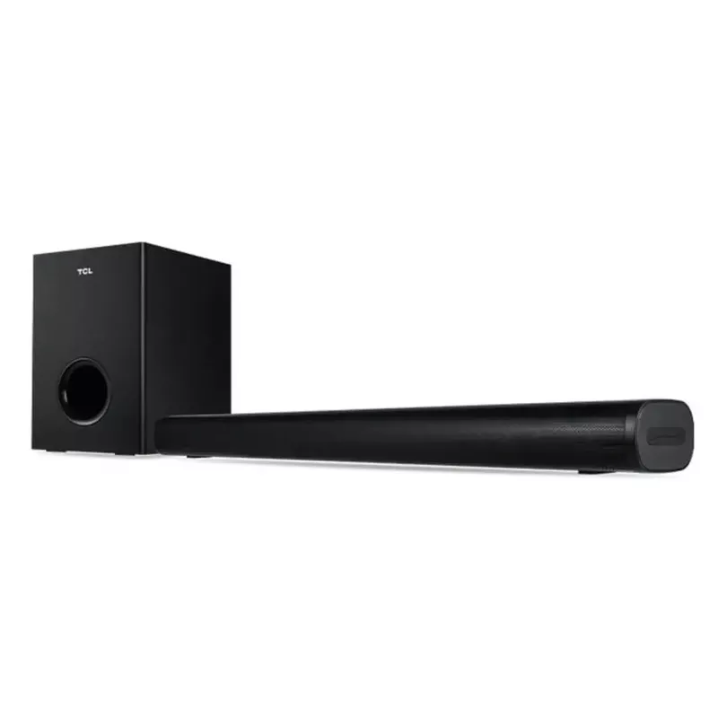 TCL 2.1 Channel Home Theater Soundbar with Wireless Subwoofer - Black