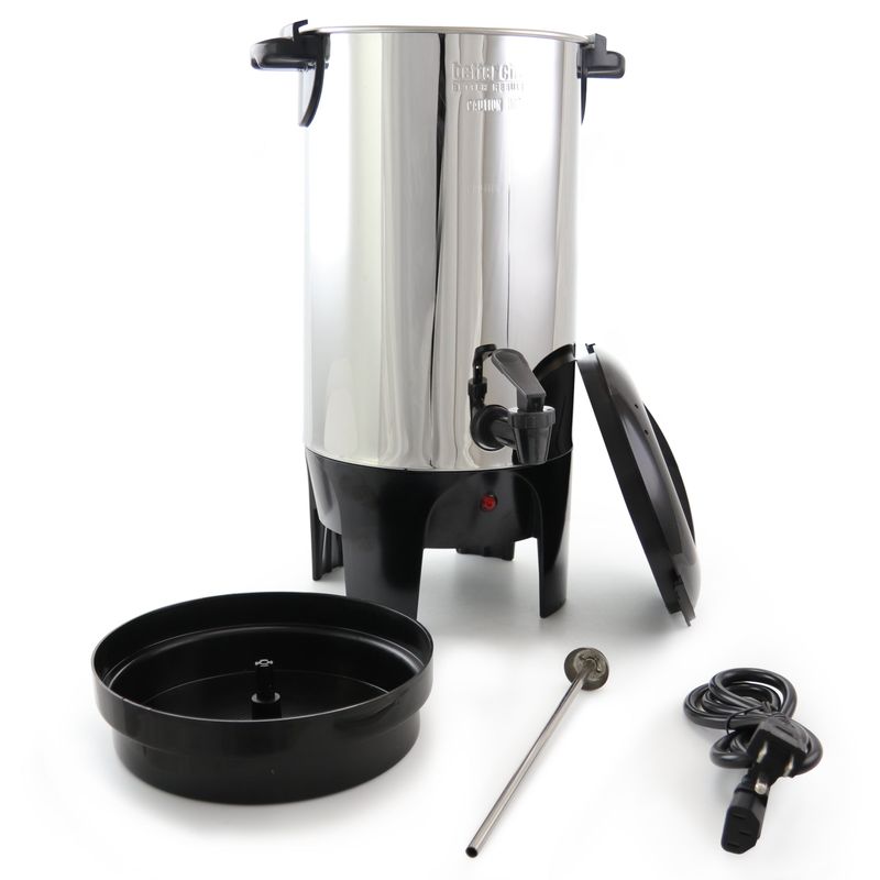 Better Chef IM-155 10-50 Cup Coffeemaker - Silver/Black