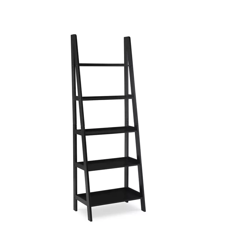 Alexan Ladder Bookshelf Black