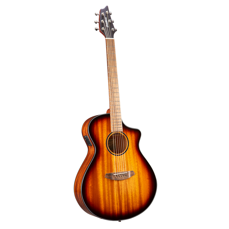 Breedlove Discovery S Concert Edgeburst CE Acoustic Electric Guitar. African Mahogany-African Mahogany