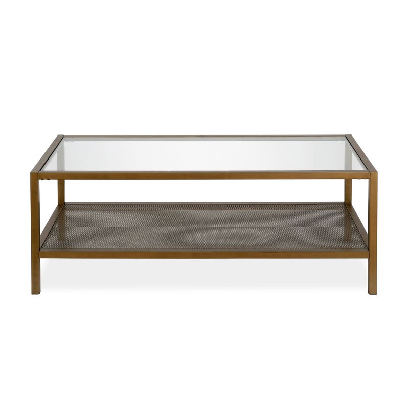 Carbon Loft Gugliemi Brass Coffee Table - Brass