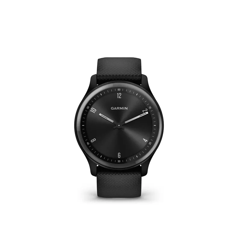 Garmin - vivomove Sport Fitness Hybrid Smartwatch Black/Slate