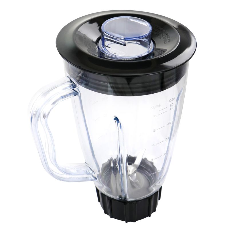 Better Chef 10 Speed 350 Watt Plastic Jar Blender in Black - 50 oz - 50 oz