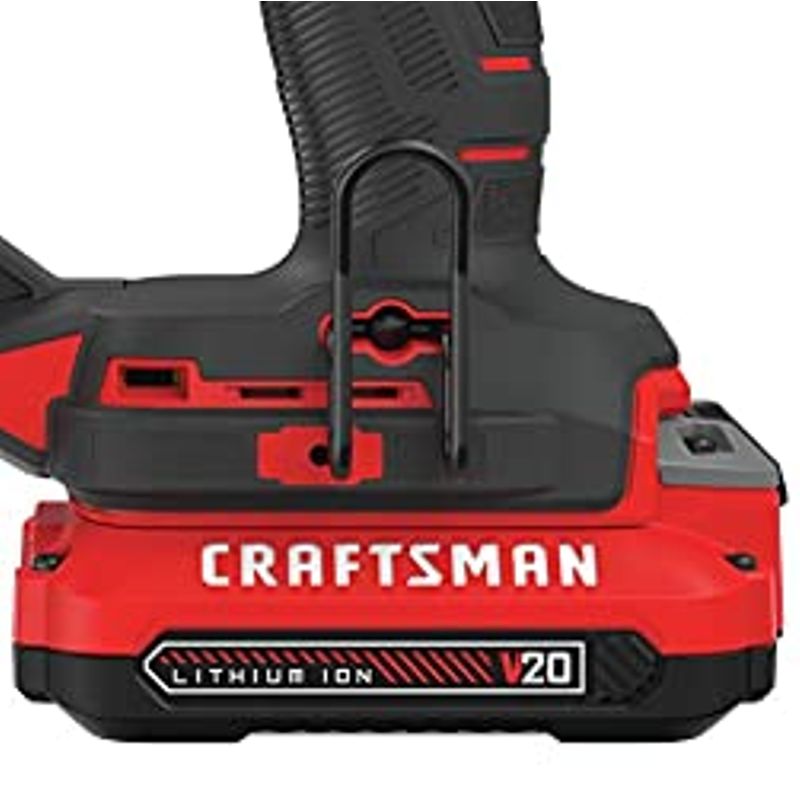 CRAFTSMAN V20 Cordless Brad Nailer Kit, 18GA (CMCN618C1)