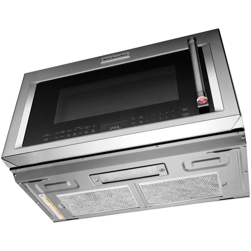 Alt View Zoom 15. KitchenAid - 1.9 Cu. Ft. Convection Over-the-Range Microwave with Sensor Cooking - Stainless steel