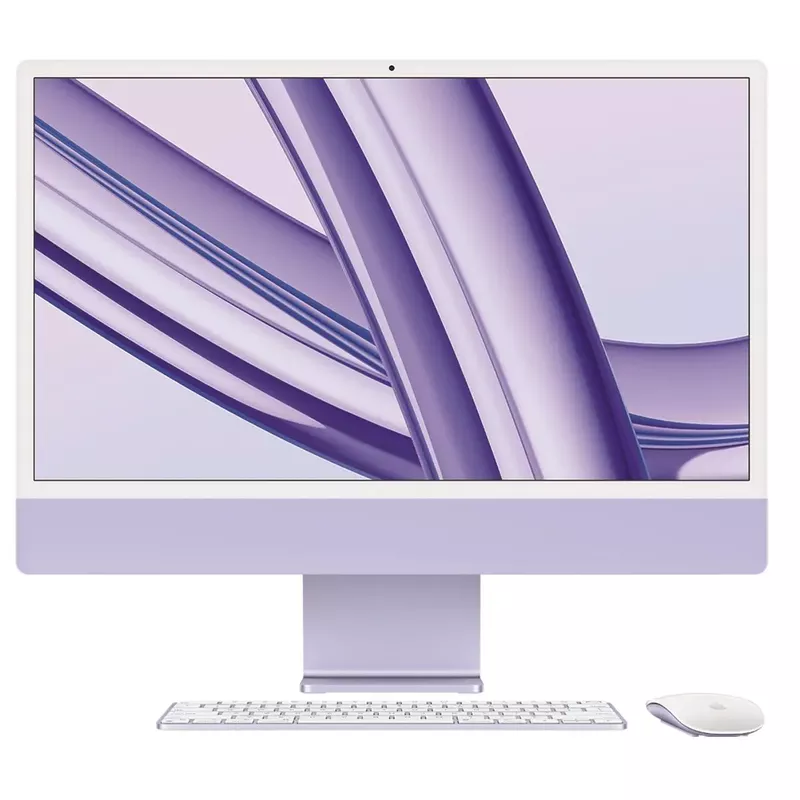 Apple - iMac 24" All-in-One - M3 chip - 8GB Memory - 256GB (Latest Model) - Green