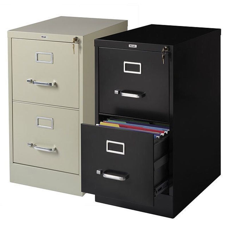 Rent to own Hirsh Commercial 22"Deep 2drawer Letter Vertical File