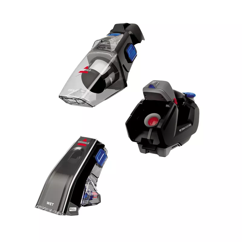 Bissell - Pet Stain Eraser Duo Cordless Cleaner & Hand Vacuum