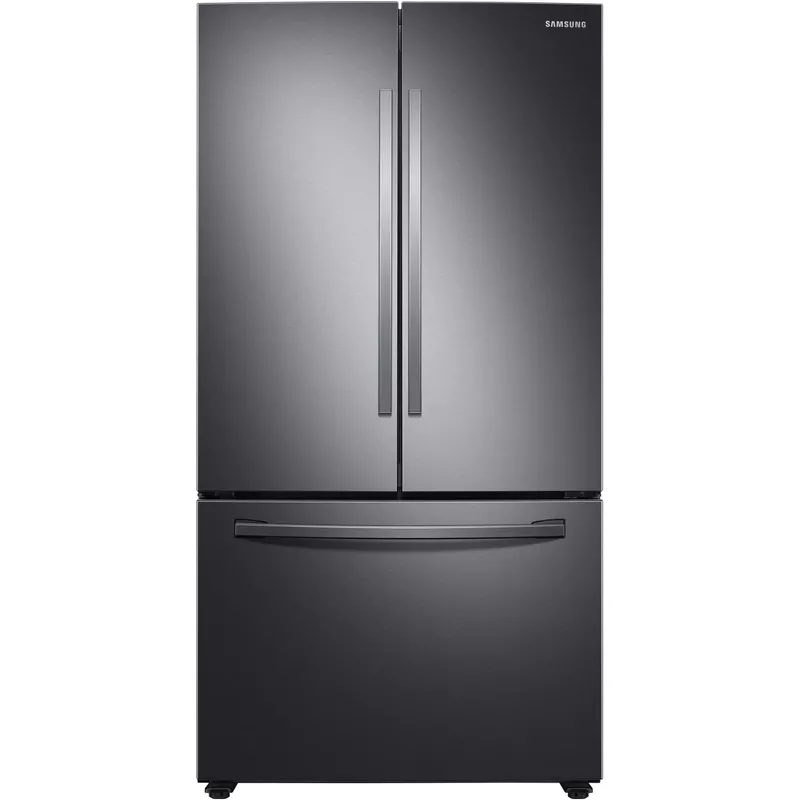 Samsung 28-Cu. Ft. French Door Refrigerator with Water Dispenser, Brushed Black