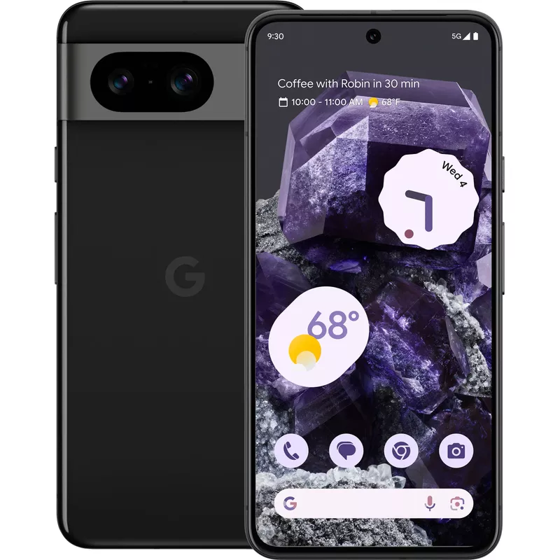 Google - Pixel 8 256GB (Unlocked) - Obsidian