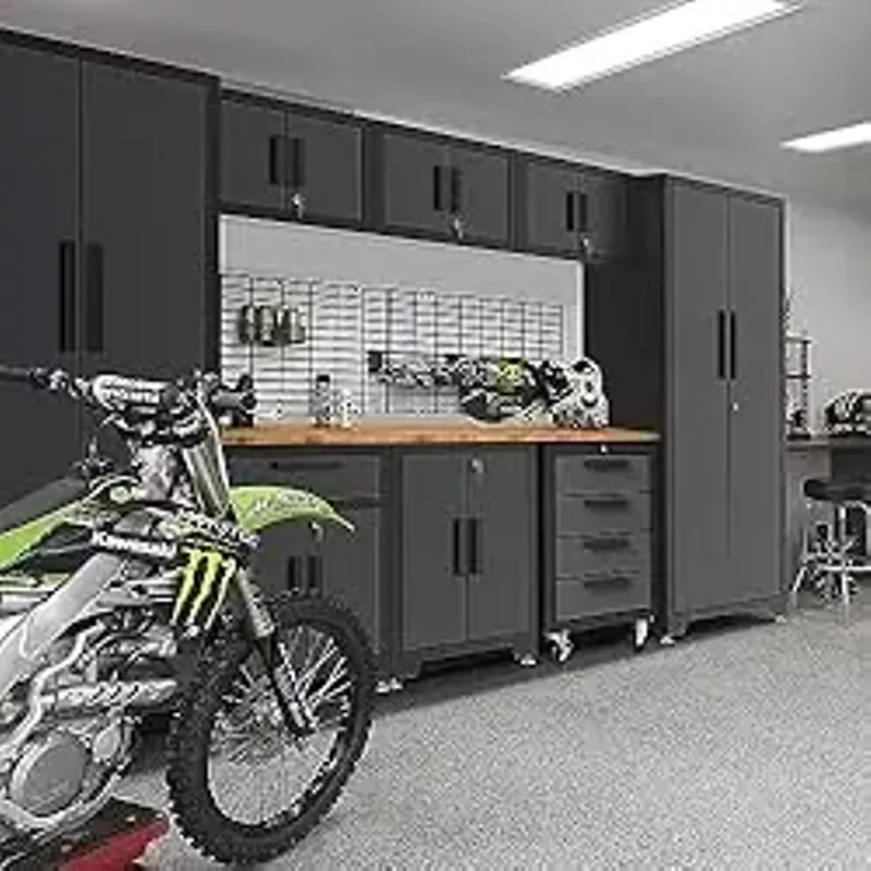 Rent to own TCE Garage Storage System Heavy Duty 6Pcs Metal