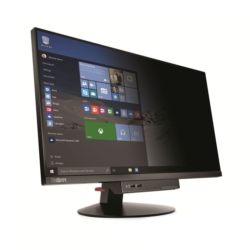 Lenovo 23.8-inch W9 TIO 24 Infinity Screen Monitor Privacy Filter from 3M