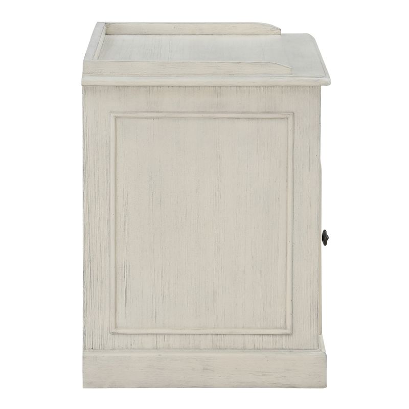 Country Meadows File Cabinet - Antique White
