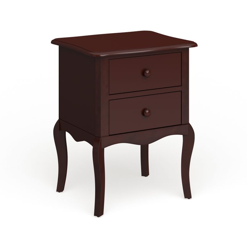 Furniture of America Hoa Traditional Solid Wood 2-drawer Nightstand - Blue