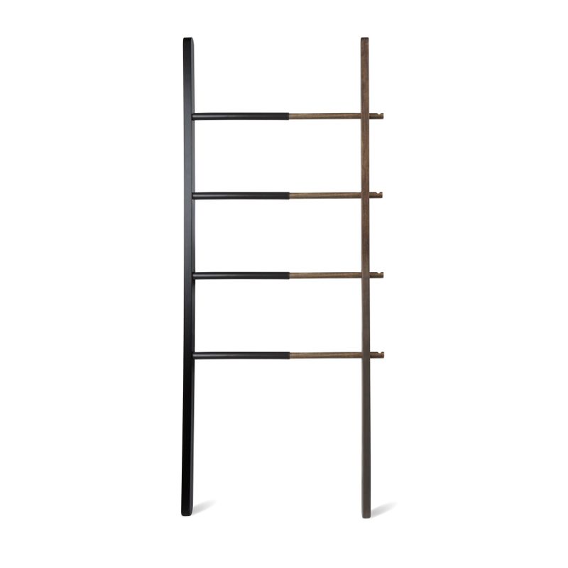 Umbra Hub Ladder Freestanding Towel Rack - White/Brown