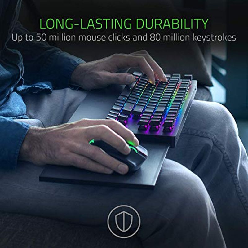 Razer Turret Wireless Mechanical Gaming Keyboard & Mouse Combo for PC & Xbox One: Chroma RGB/Dynamic Lighting - Retractable Magnetic...