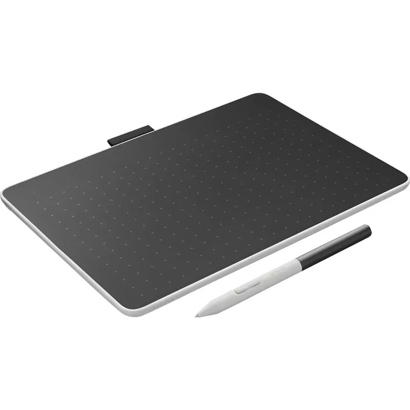 Wacom - One Medium 9.9" x 7.1" Bluetooth Graphics Drawing Tablet - White