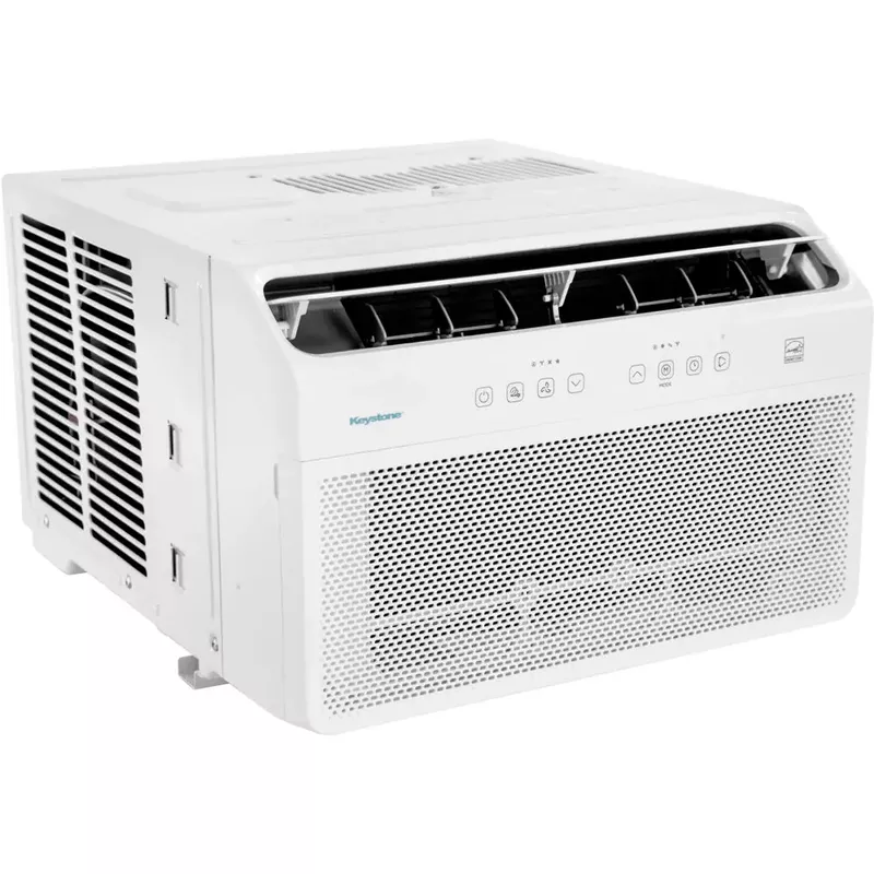 Keystone - 8,000 BTU Window Mounted Inverter Air Conditioner with Remote Control