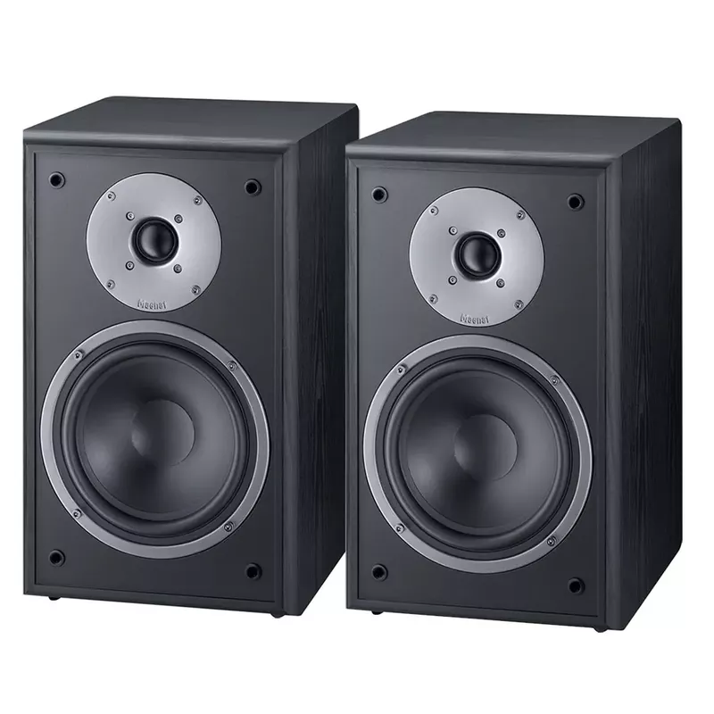 Magnat Monitor Supreme 202 200W Two-Way Bass Reflex Shelf Speaker, Pair - Black