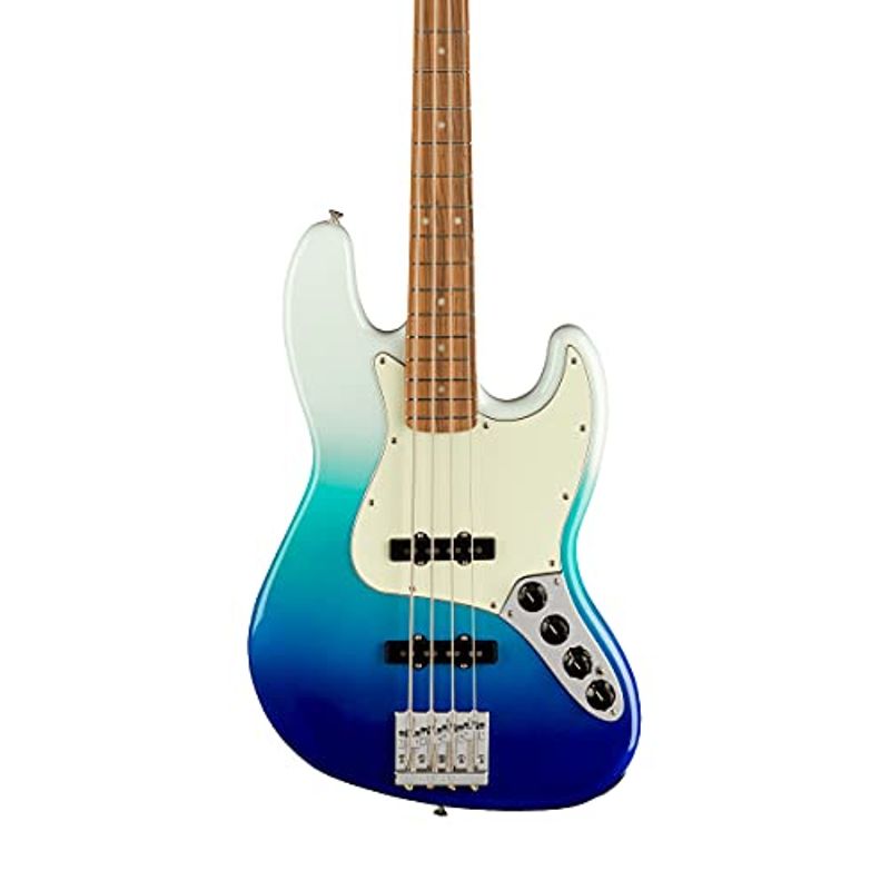 Fender Player Plus Jazz Bass Guitar, Belair Blue