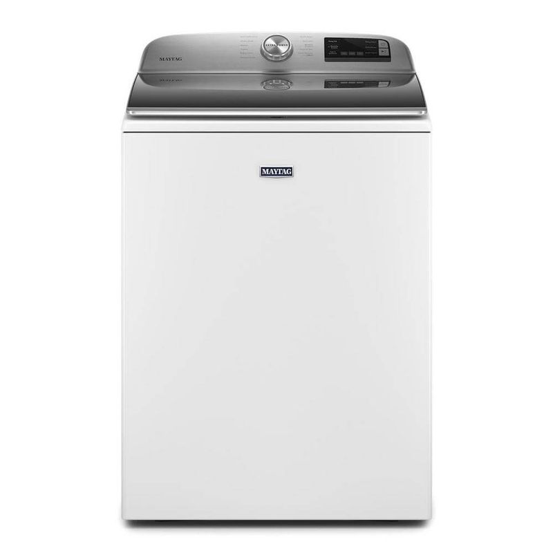 Maytag 5.2 Cu. Ft. White Smart Capable Top Load Washer With Extra Power Button