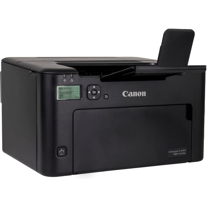 Angle Zoom. Canon - imageCLASS LBP122dw Wireless Black-and-White Laser Printer - Black