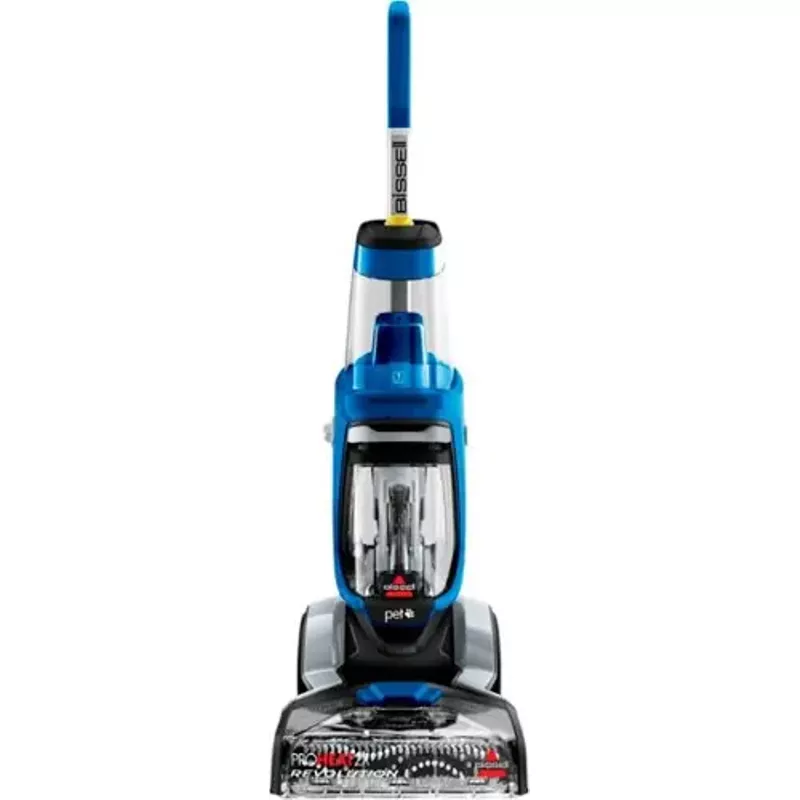 BISSELL - ProHeat 2X Revolution Corded Upright Deep Cleaner - Silver Gray/Cobalt Blue