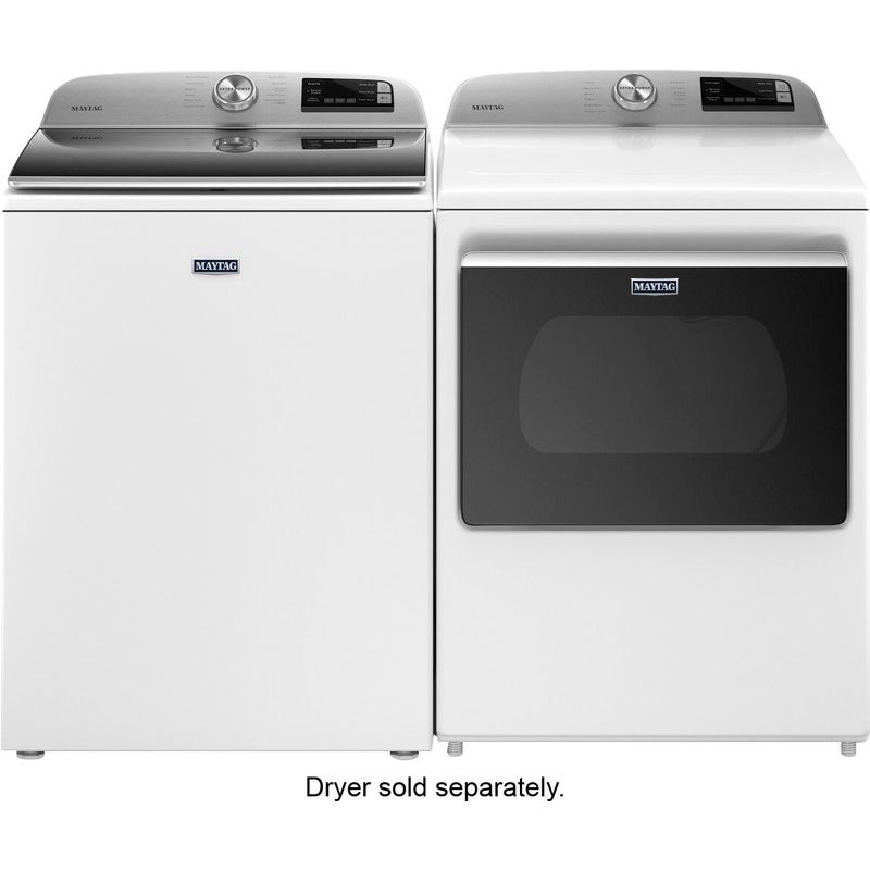 Alt View Zoom 19. Maytag - 4.7 Cu. Ft. Smart Top Load Washer with Extra Power Button - White