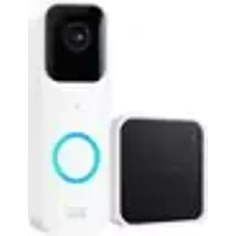 Blink - Smart Wifi Video Doorbell – Wired/Battery Operated with Sync Module 2 - White