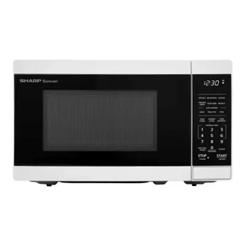 Sharp Countertop Microwave 0.7 Cu. Ft. In White