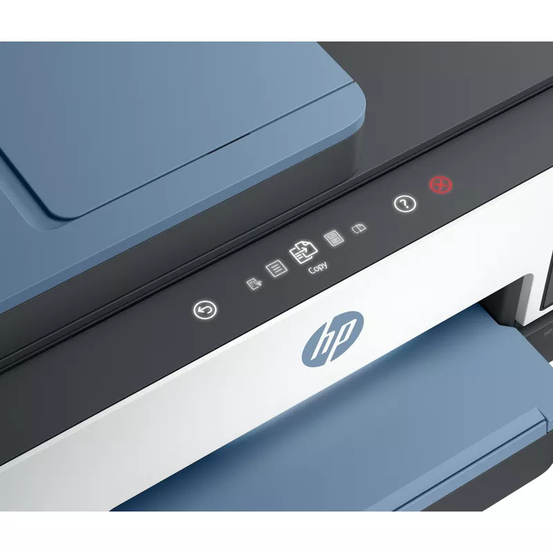 HP - Smart Tank 7602 Wireless All-In-One Supertank Inkjet Printer with up to 2 Years of Ink Included - Dark Surf Blue